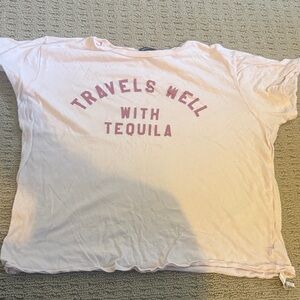 Wildfox Pink Graphic Tee